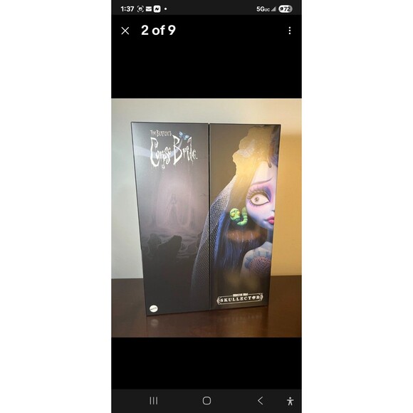 Monster High Tim Burton's Corpse Bride Emily Skullector Fashion Doll SHIPS NOW! - Picture 3 of 10